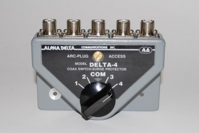 Alpha Delta 4B/N Koaxswitch.