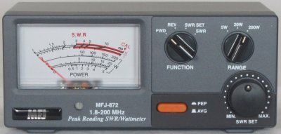 MFJ-872 SWR Mätare 1.8-200 MHz. 