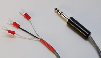 Cableset Vibroplex 6,3 mm plug